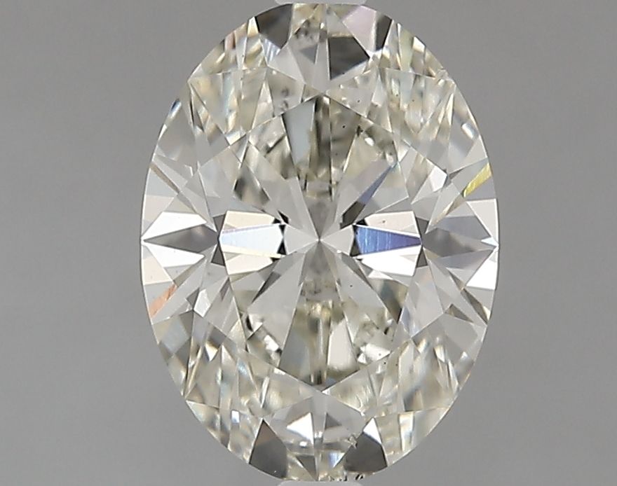 2.01 ct. oval Lab Grown Diamond front image