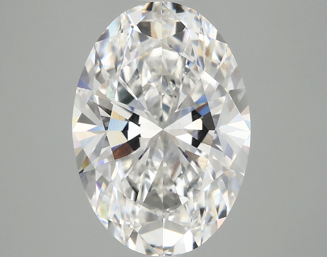 4.10 ct. oval Lab Grown Diamond front image
