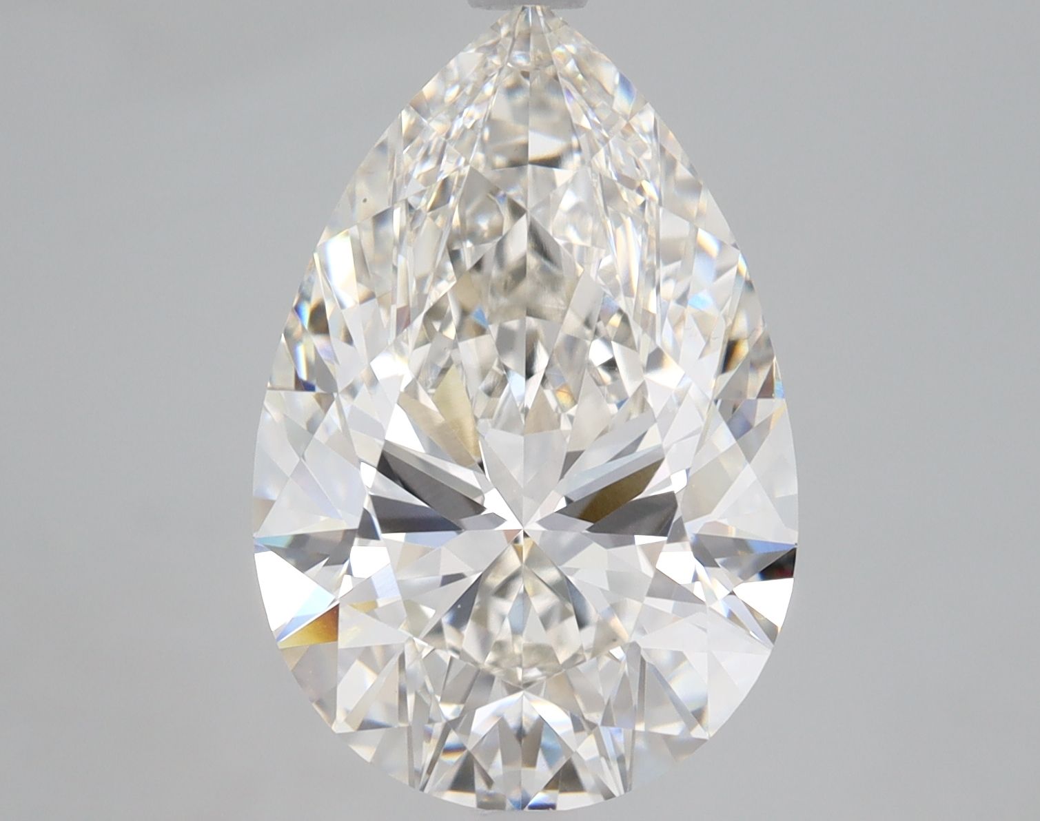 4.64 ct. pear Lab Grown Diamond front image