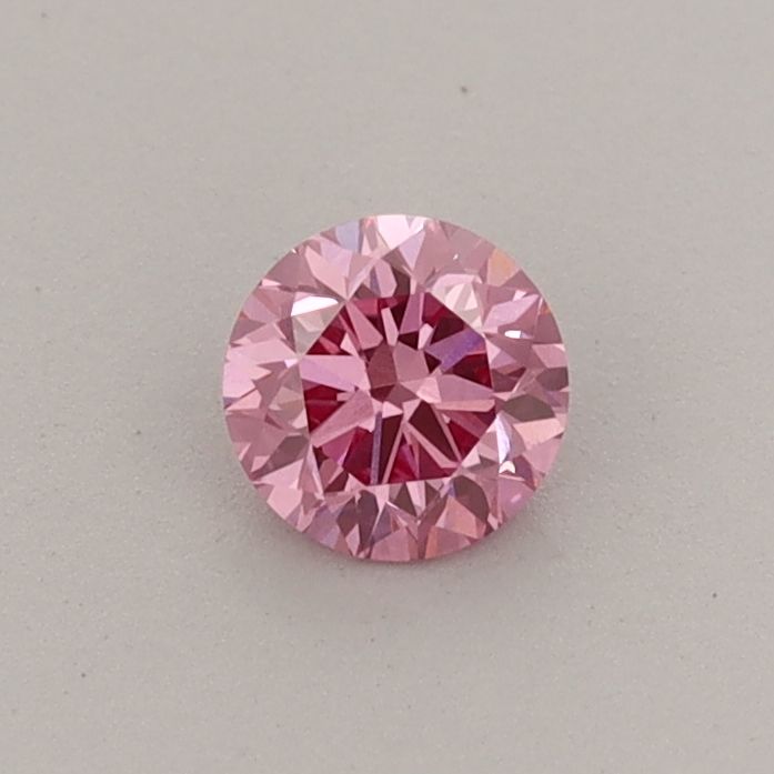 0.33 CT Fancy Vivid Pink ROUND