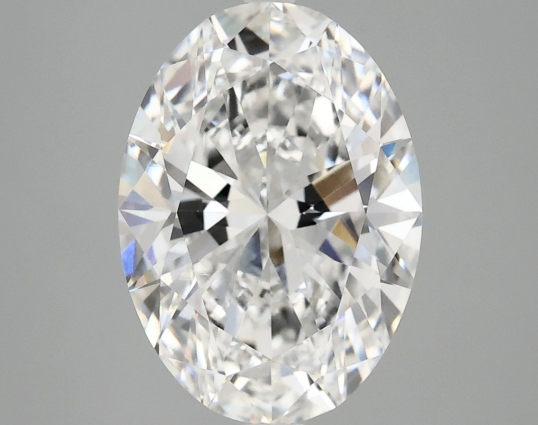 3.90 ct. oval Lab Grown Diamond front image