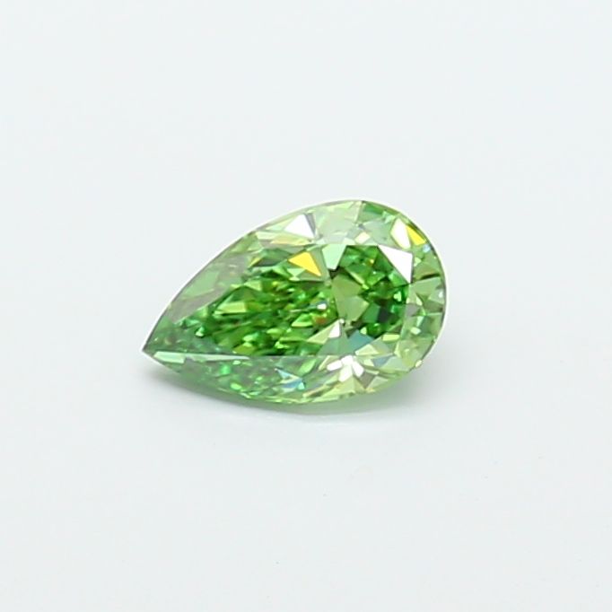 1.03 CT Fancy Vivid Green PEAR