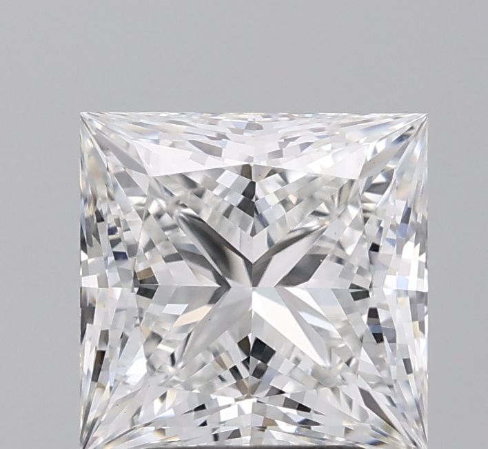 3.08 ct. princess Lab Grown Diamond front image