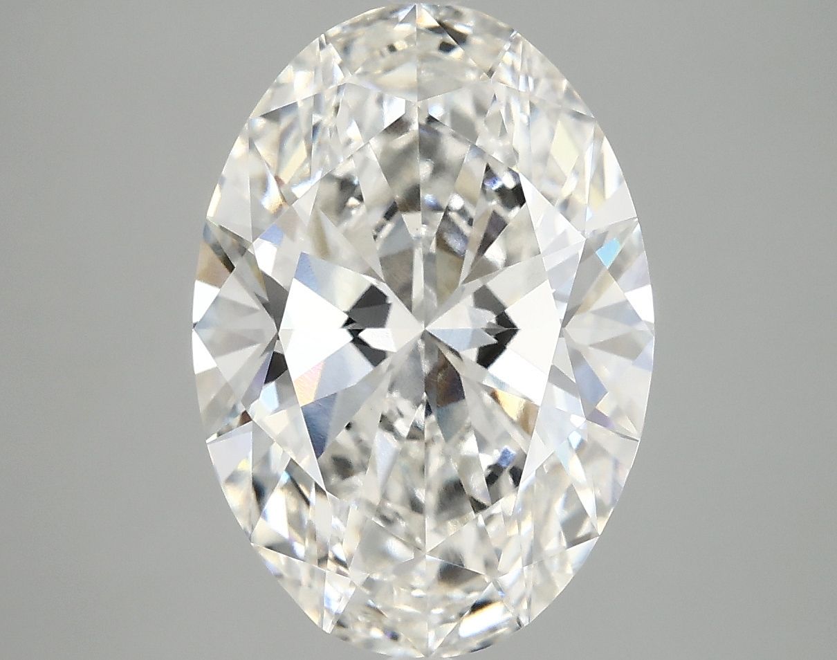 4.90 ct. oval Lab Grown Diamond front image