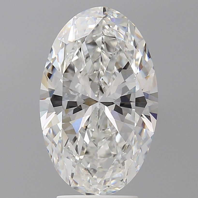4.02 ct. oval Lab Grown Diamond front image