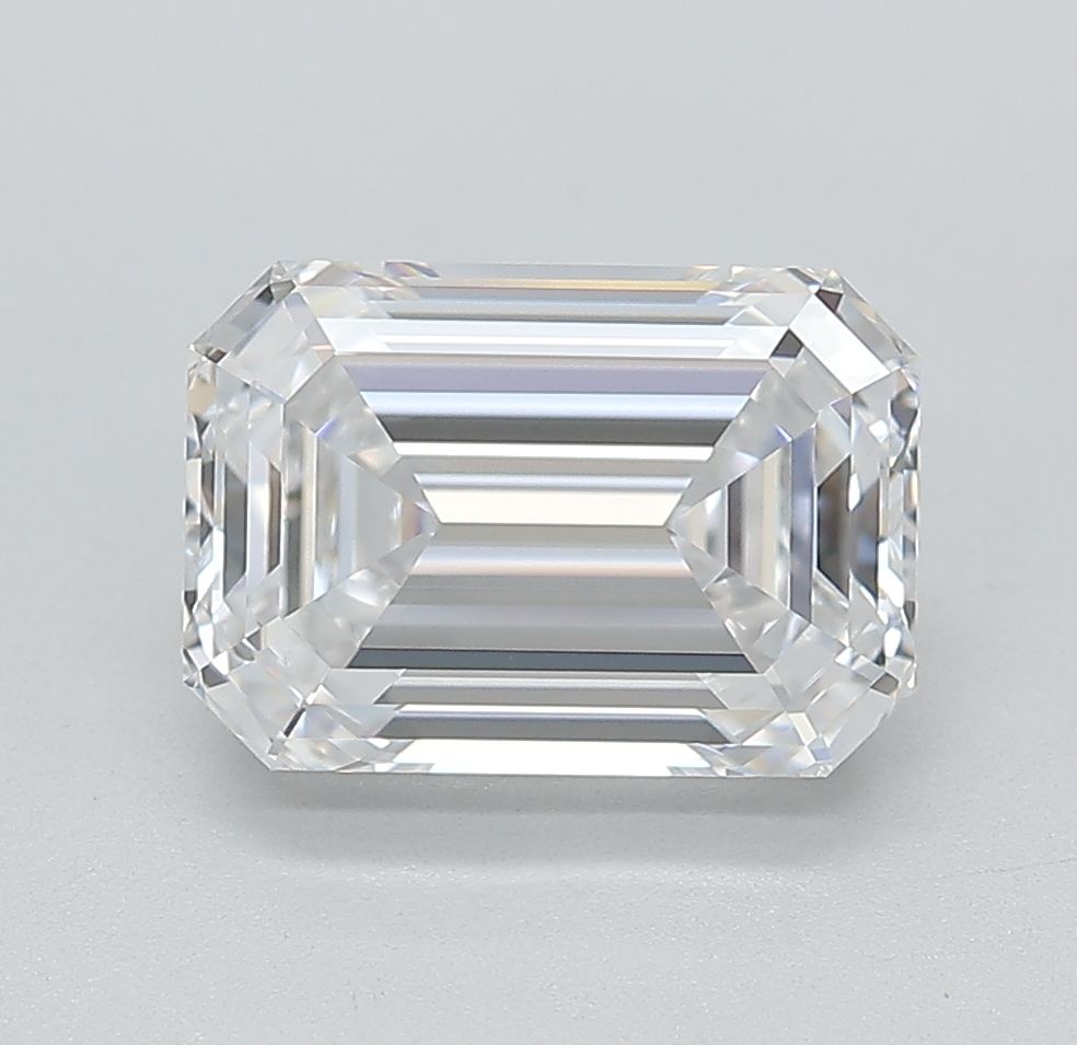 3.12 ct. emerald Lab Grown Diamond front image