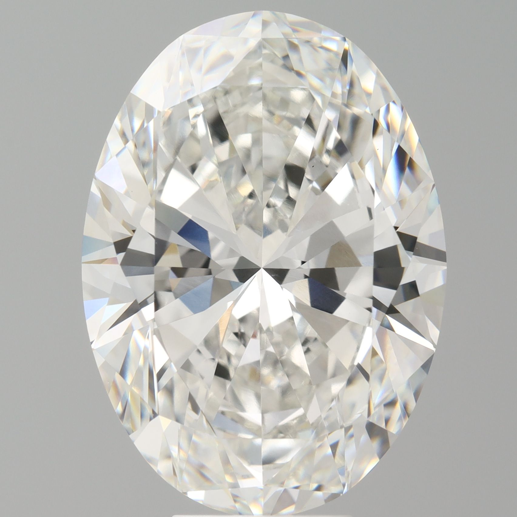 9.53 ct. oval Lab Grown Diamond front image