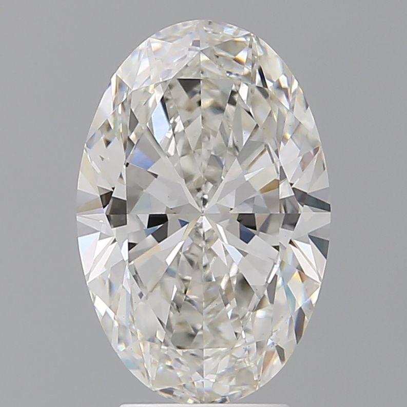 4.01 ct. oval Lab Grown Diamond front image