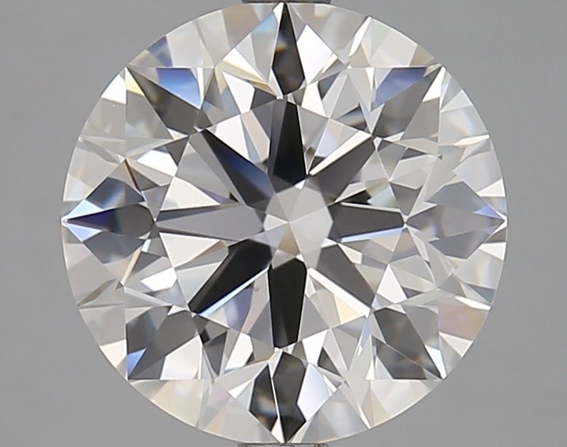 Diamant Rond 4.02 ct - Couleur D - Pureté VVS1