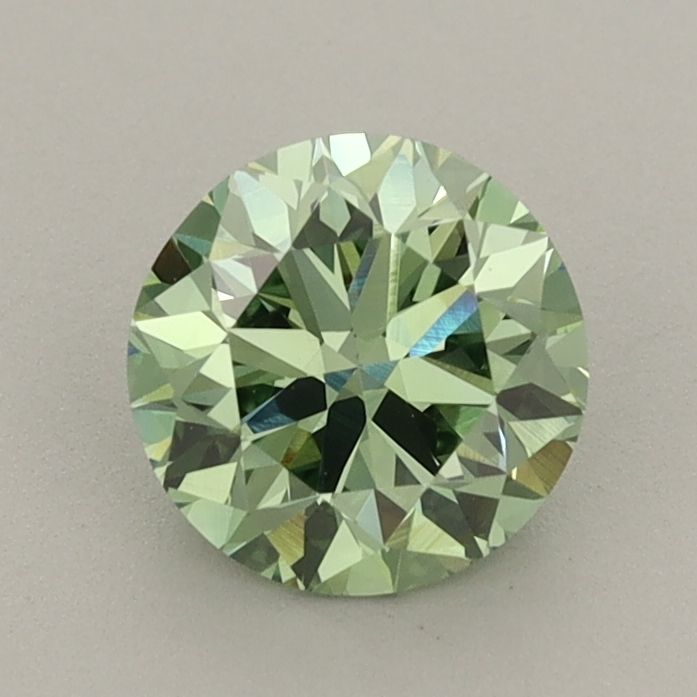 1.03 CT Fancy Vivid Green ROUND