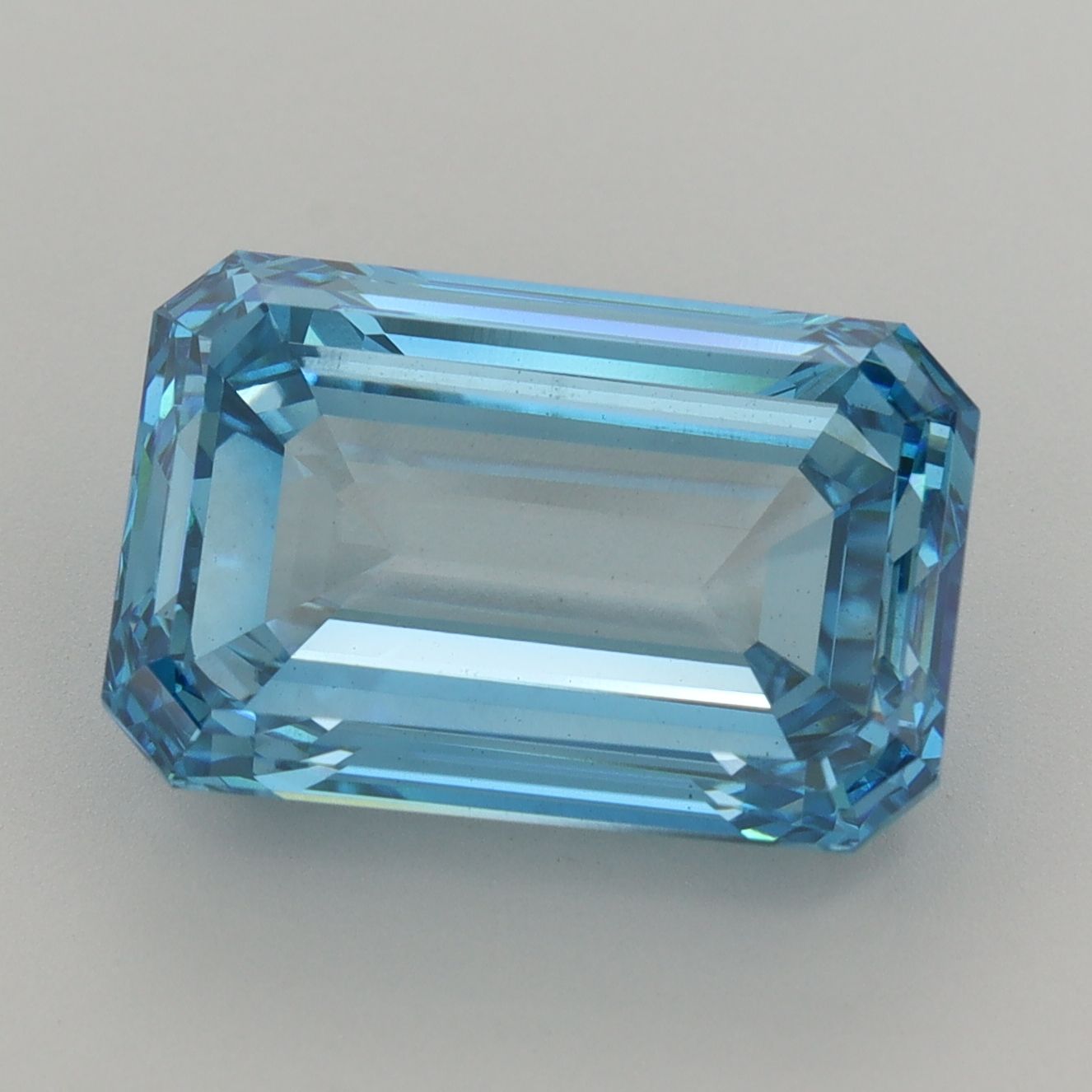 8.17 ct. emerald Lab Grown Diamond front image