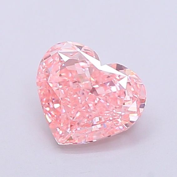1.01 CT Fancy Vivid Pink HEART