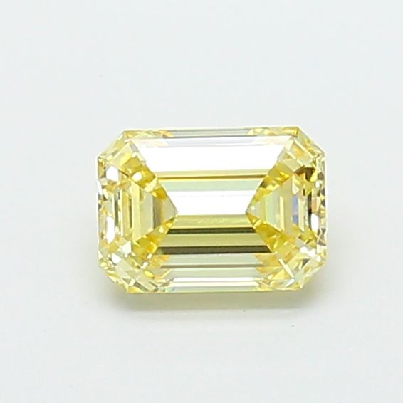 1.05 CT Fancy Light Yellow EMERALD