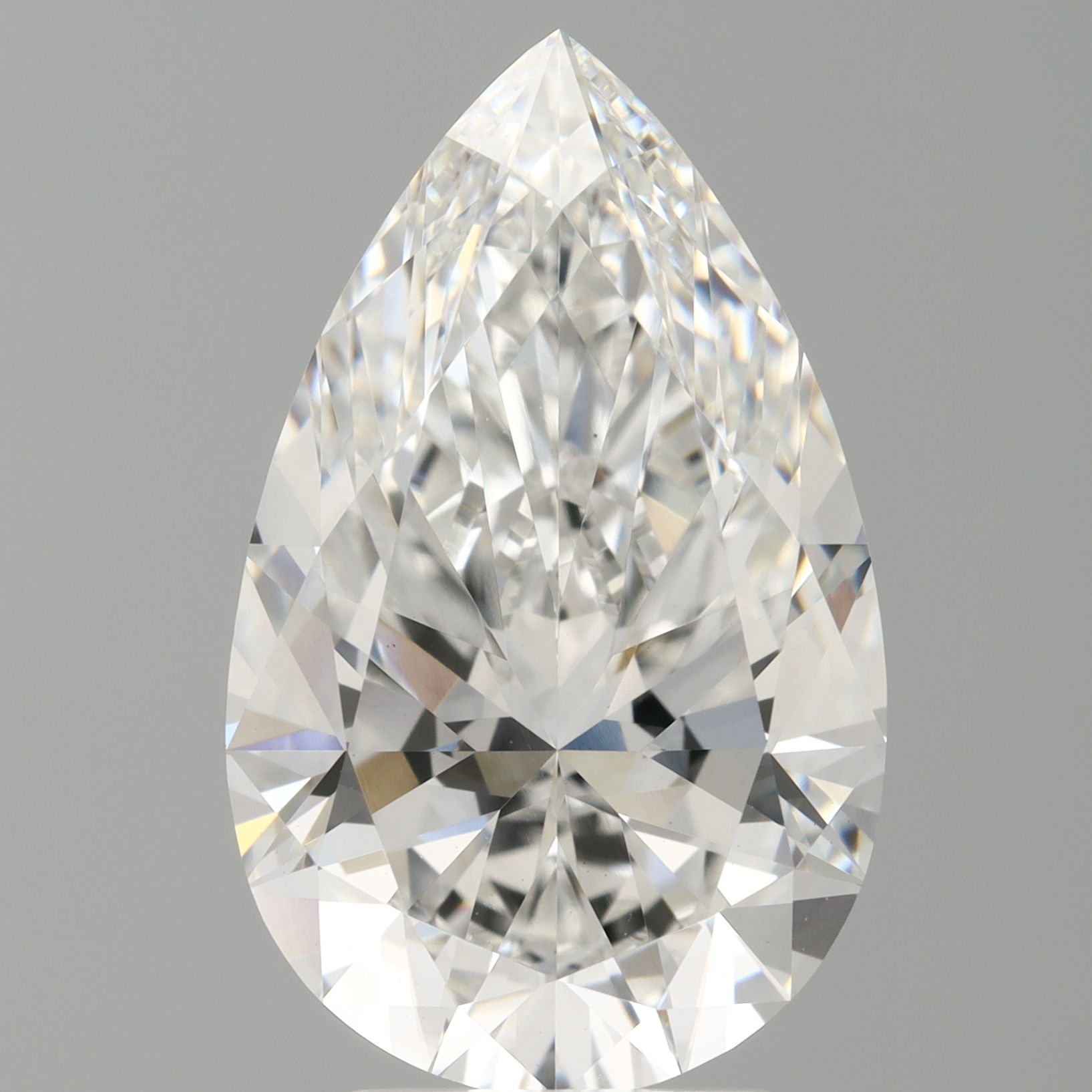 4.10 ct. pear Lab Grown Diamond front image