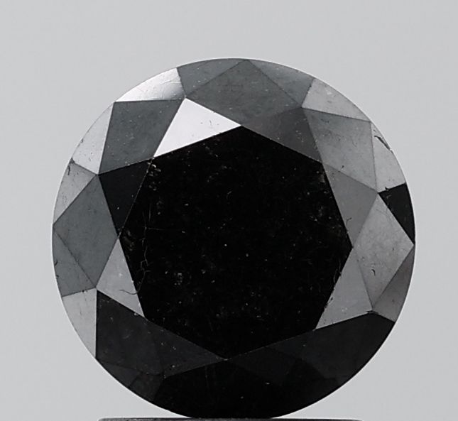 Diament 2.69 ct Fancy Black/VS1