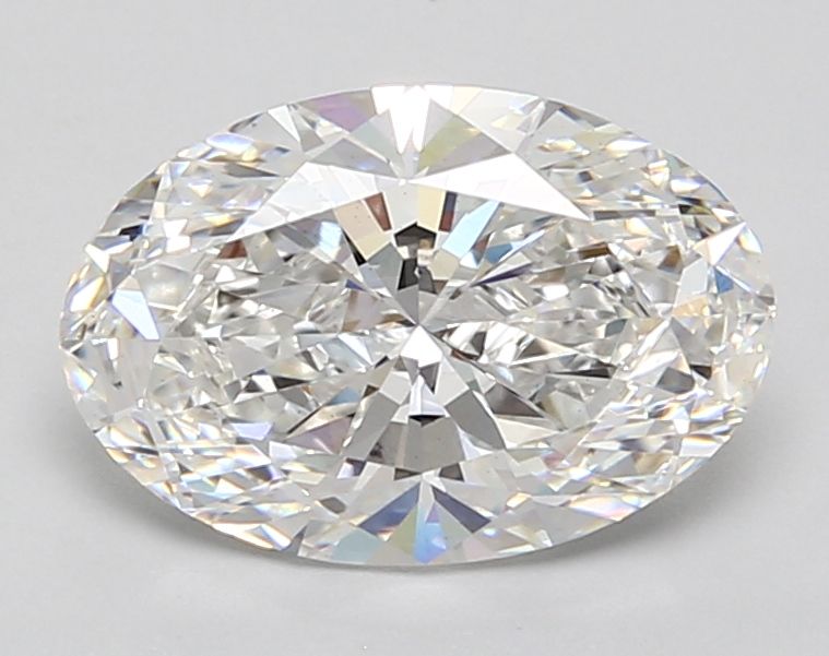 3.08 ct. oval Lab Grown Diamond front image
