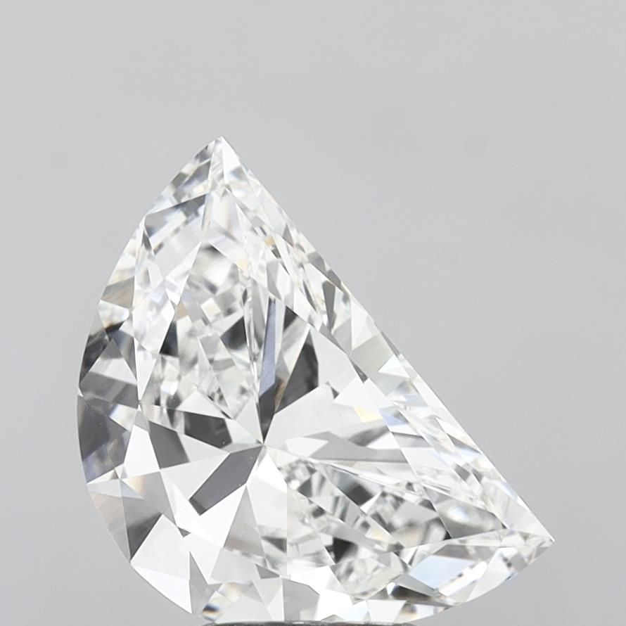 3.06 ct lab-grown Half moon Diamond