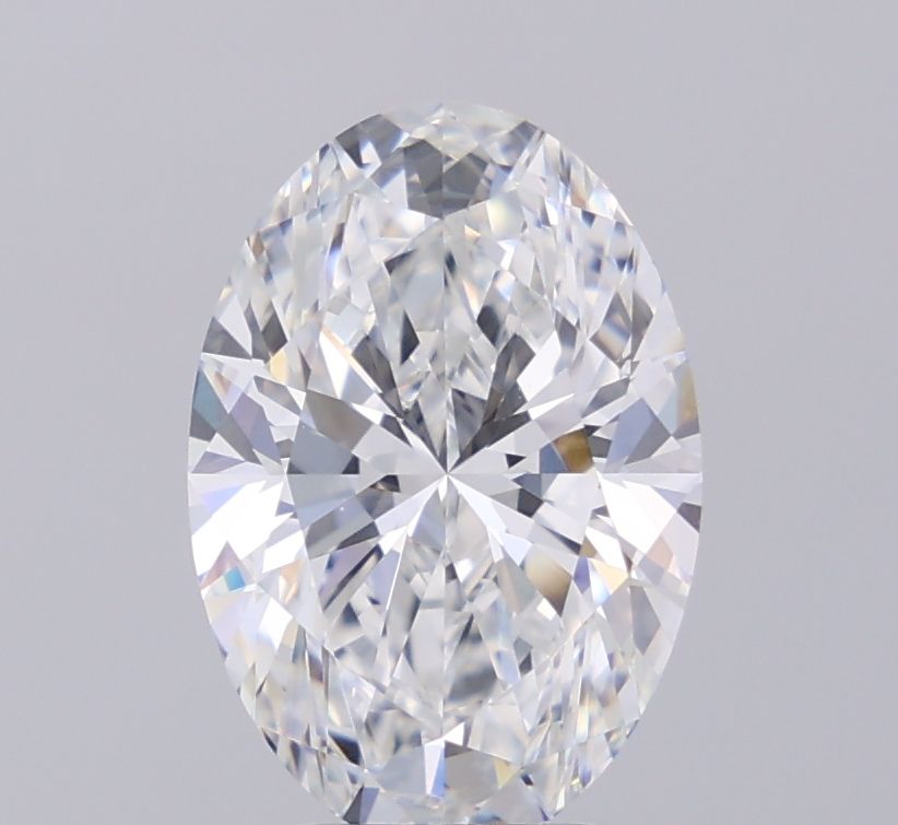 4.08 ct. oval Lab Grown Diamond front image
