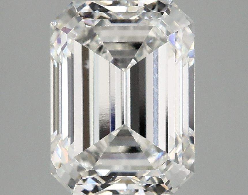 3.94 ct. emerald Lab Grown Diamond front image