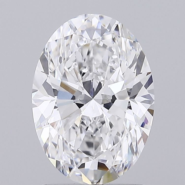 2.03 ct. oval Lab Grown Diamond front image