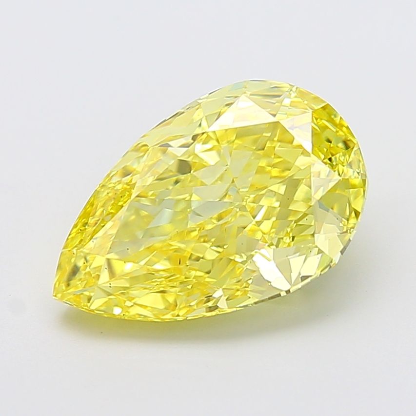 6.05 ct. pear Lab Grown Diamond front image