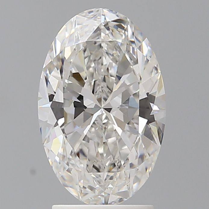 2.57 ct. oval Lab Grown Diamond front image