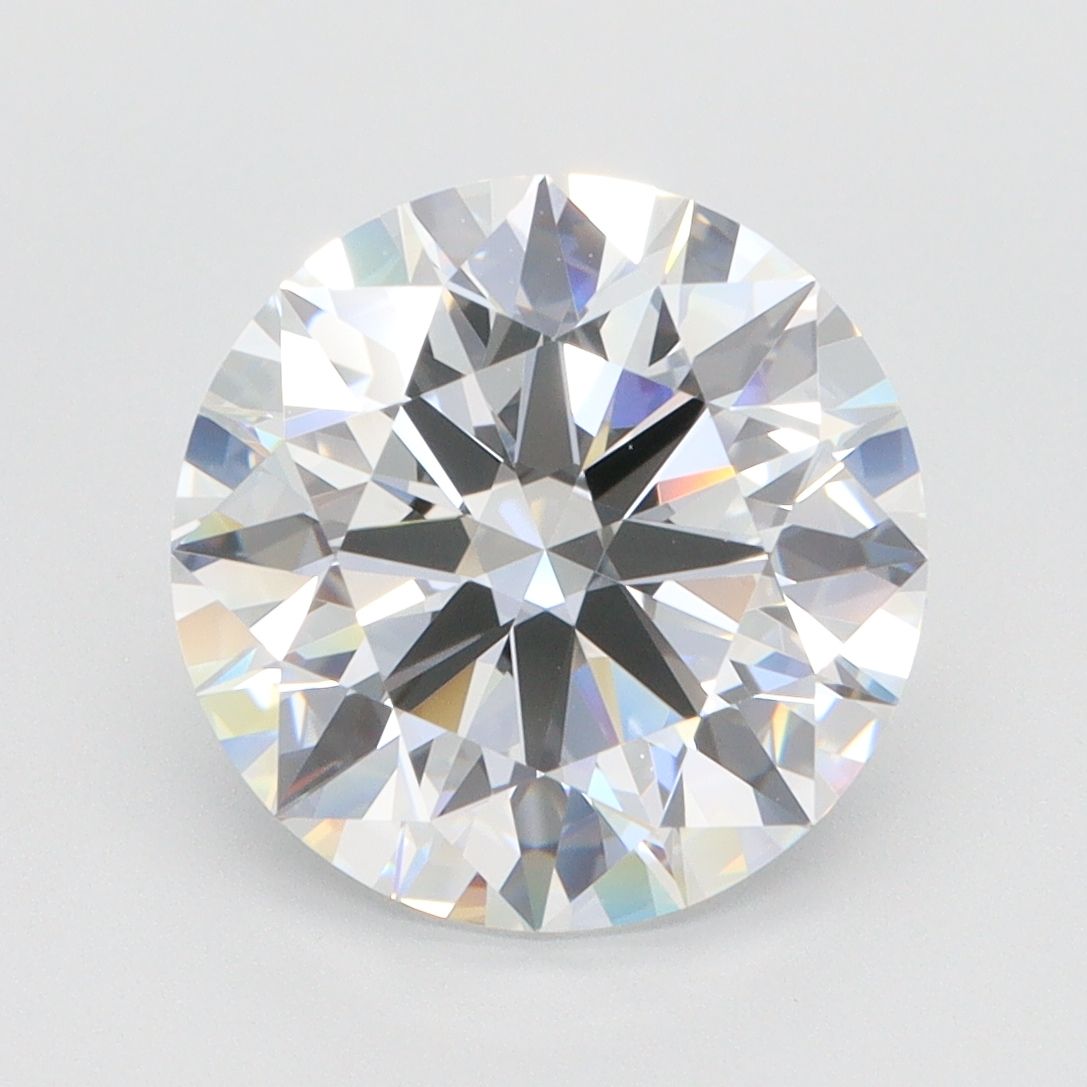 Diamant Rond 4.03 ct - Couleur E - Pureté VVS2