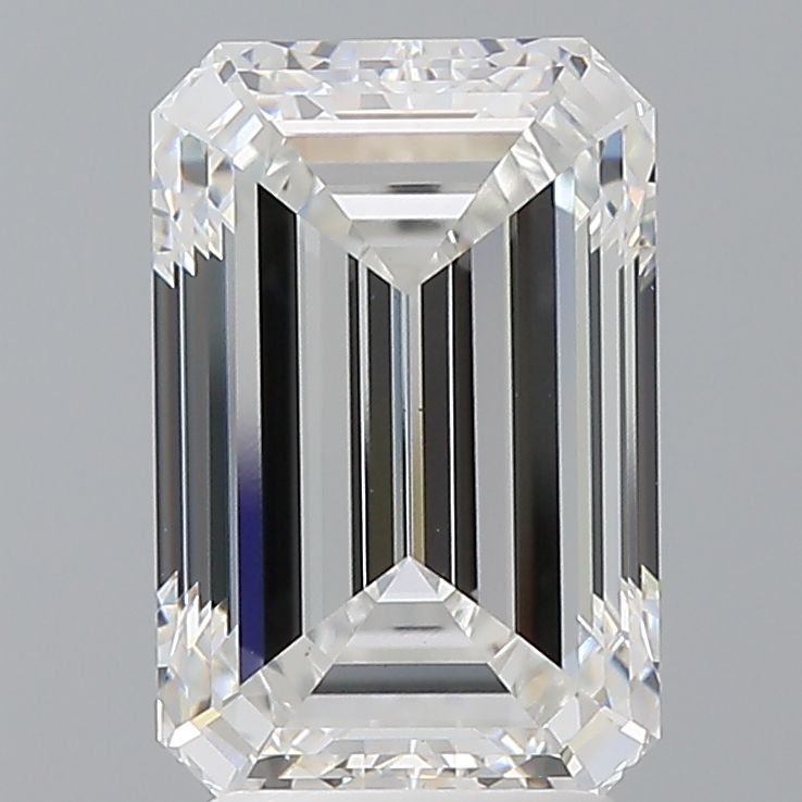 3.54 ct. emerald Lab Grown Diamond front image