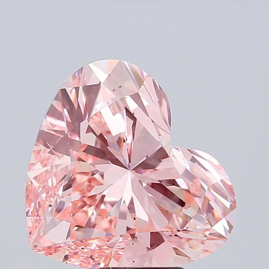 8.37 ct. heart Lab Grown Diamond front image