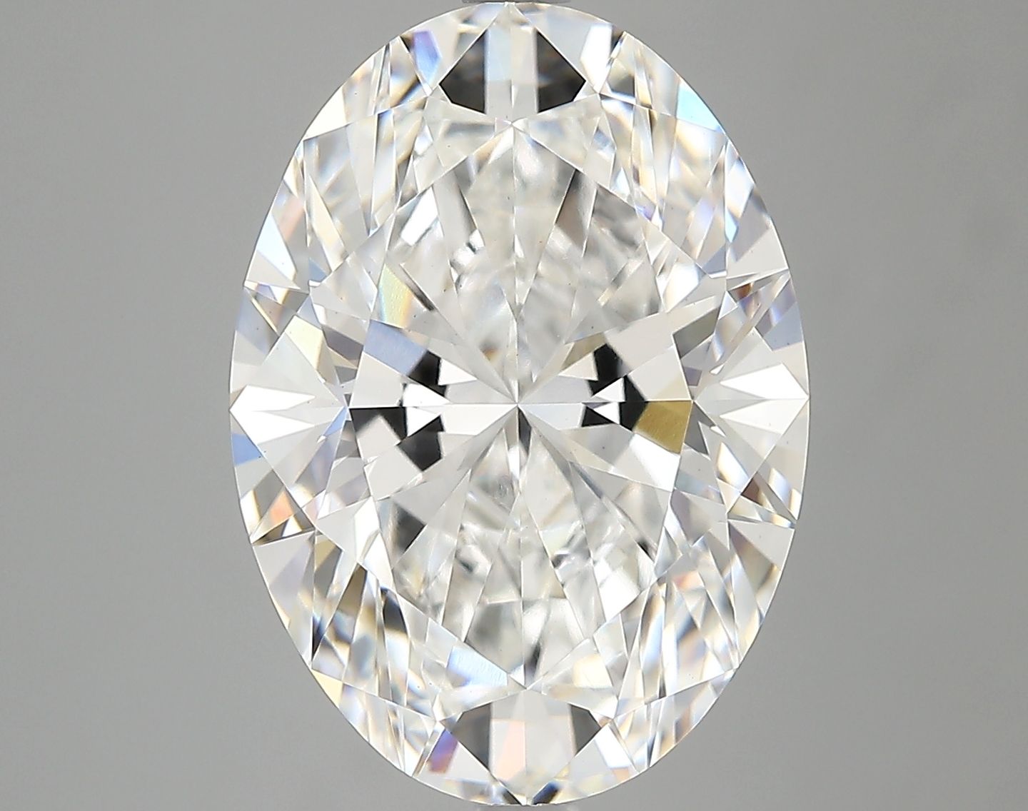 6.59 ct. oval Lab Grown Diamond front image