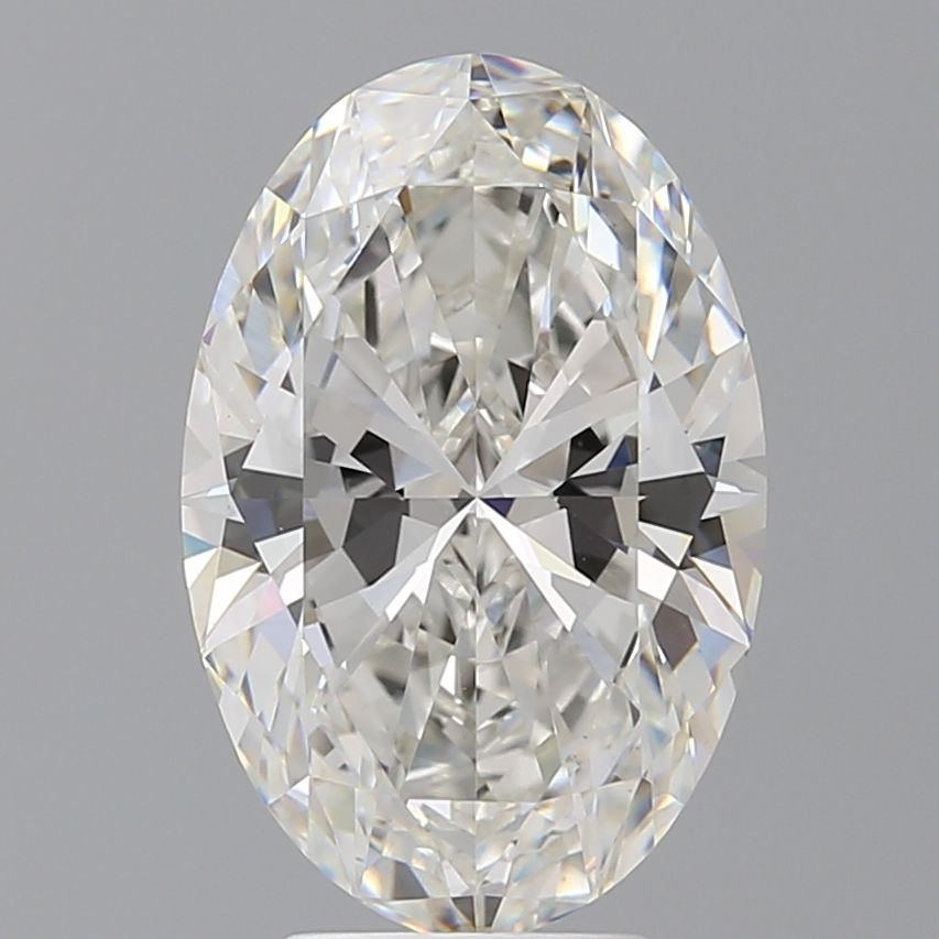 5.07 ct. oval Lab Grown Diamond front image