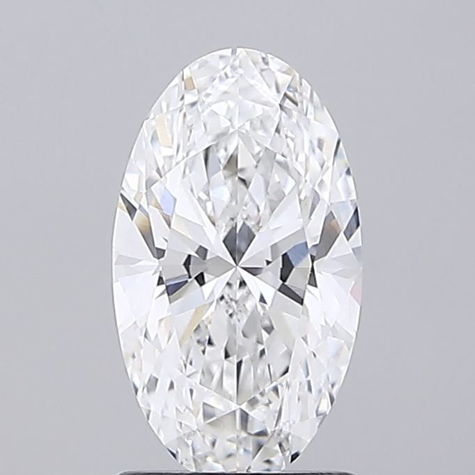 Diamant Ovale 1.50 ct - Couleur D - Pureté VVS1