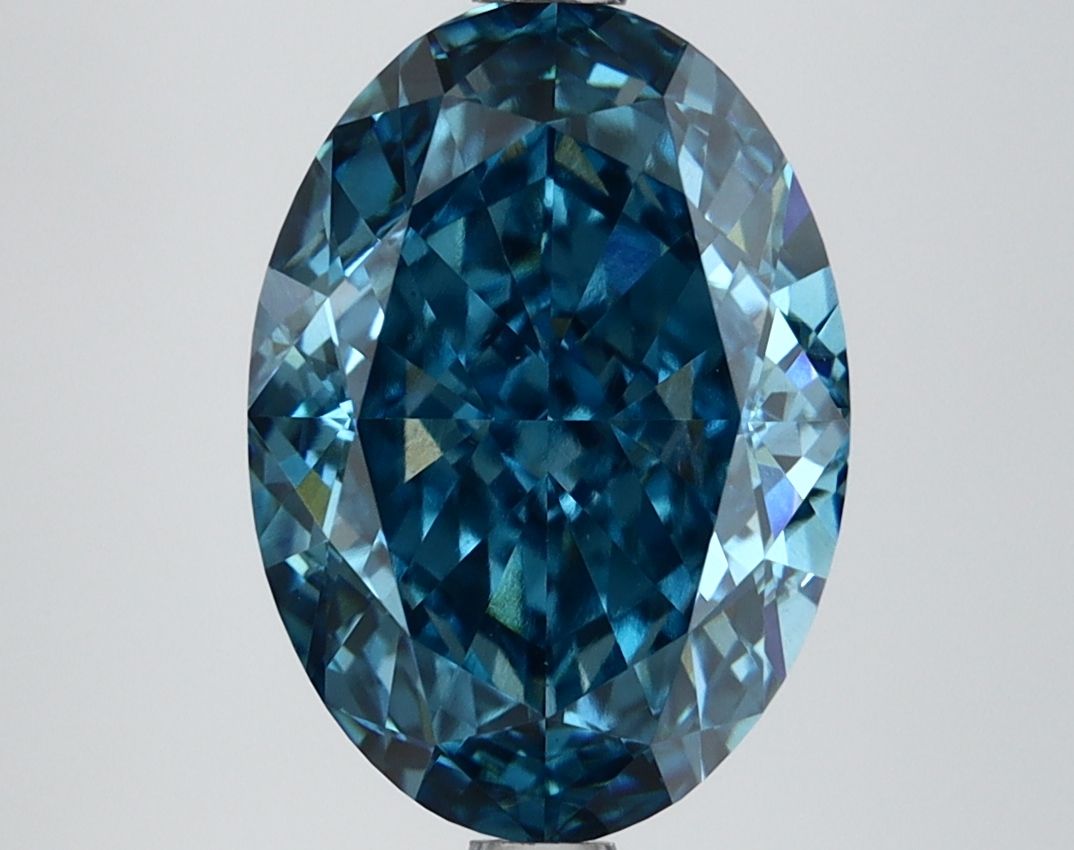4.03 ct. oval Lab Grown Diamond front image
