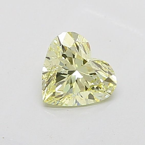 1.03 CT Fancy Light Yellow HEART
