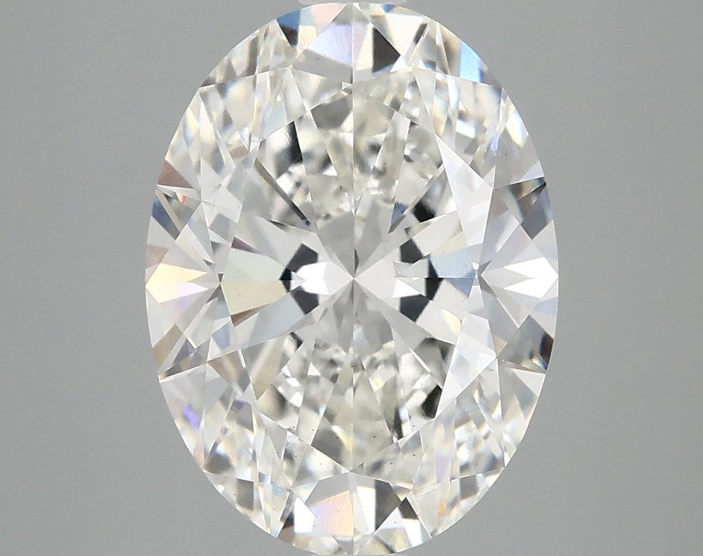 3.93 ct. oval Lab Grown Diamond front image