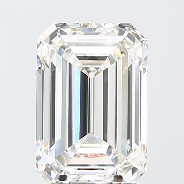 3.10 ct. emerald Lab Grown Diamond front image