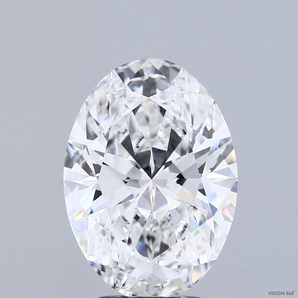 3.54 ct. oval Lab Grown Diamond front image