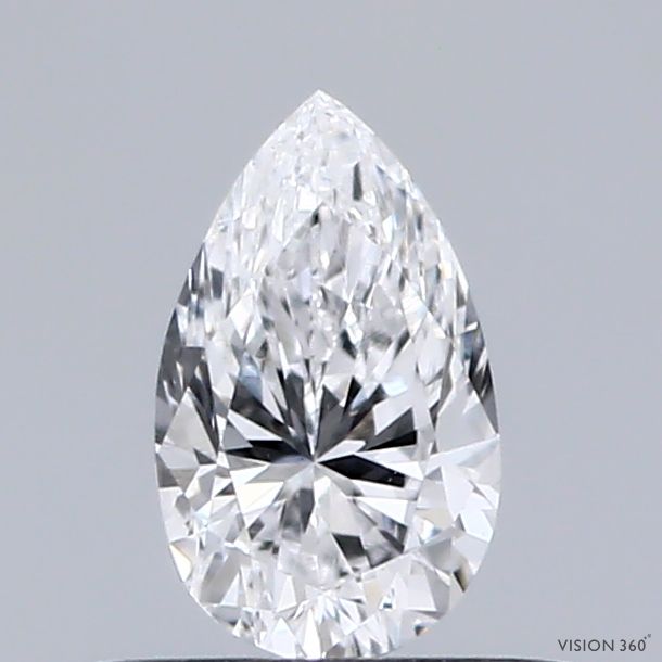 0.36 ct lab-grown Pear Diamond