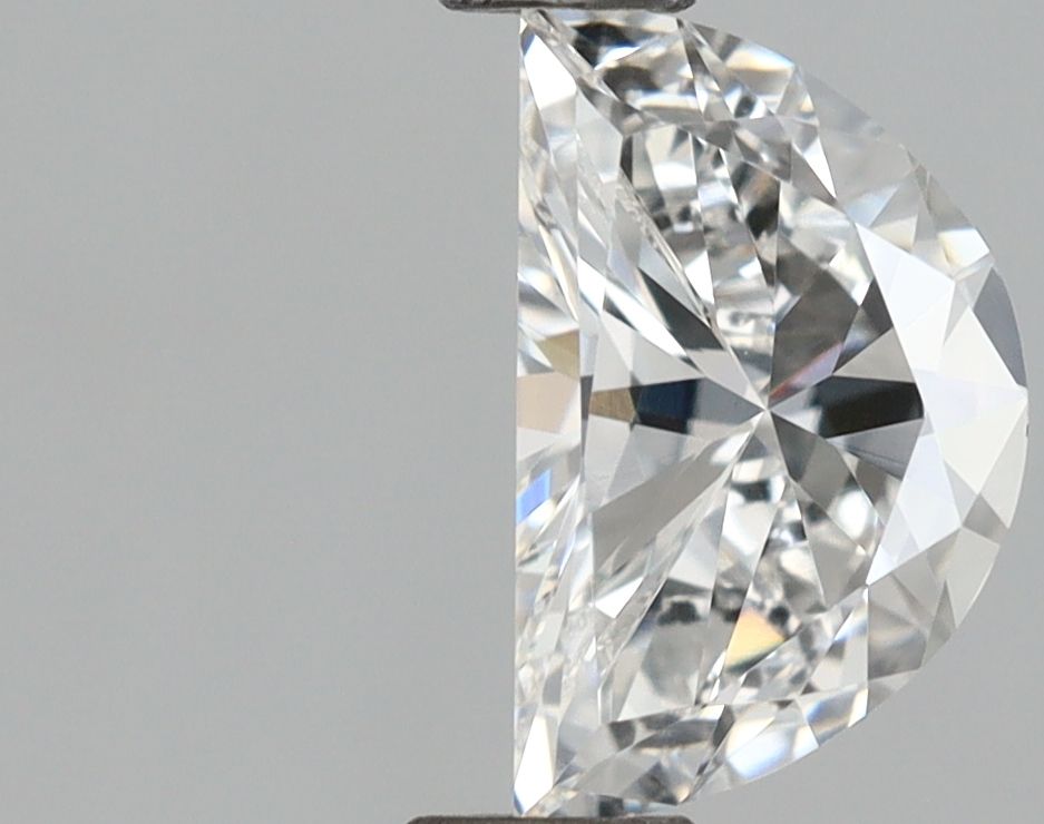 0.72 ct lab-grown Half moon Diamond