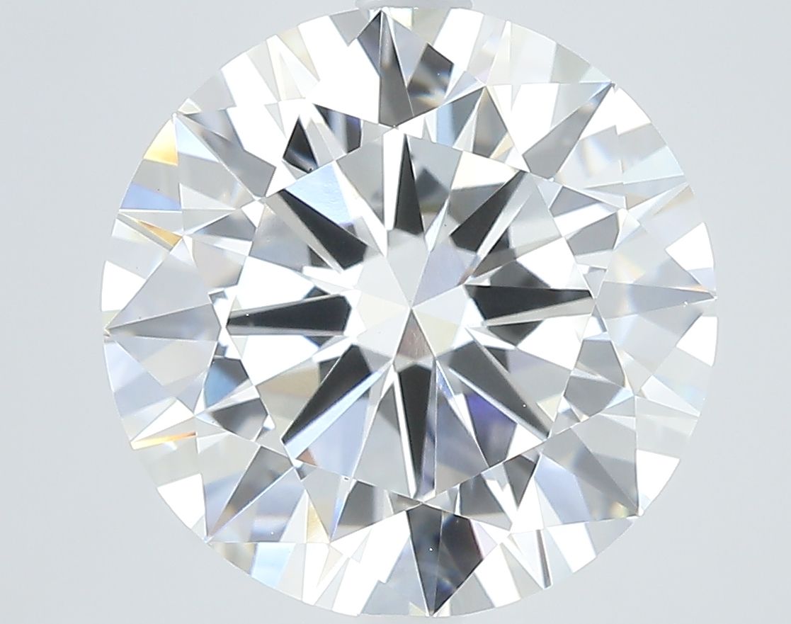 7.03 ct. round Lab Grown Diamond front image