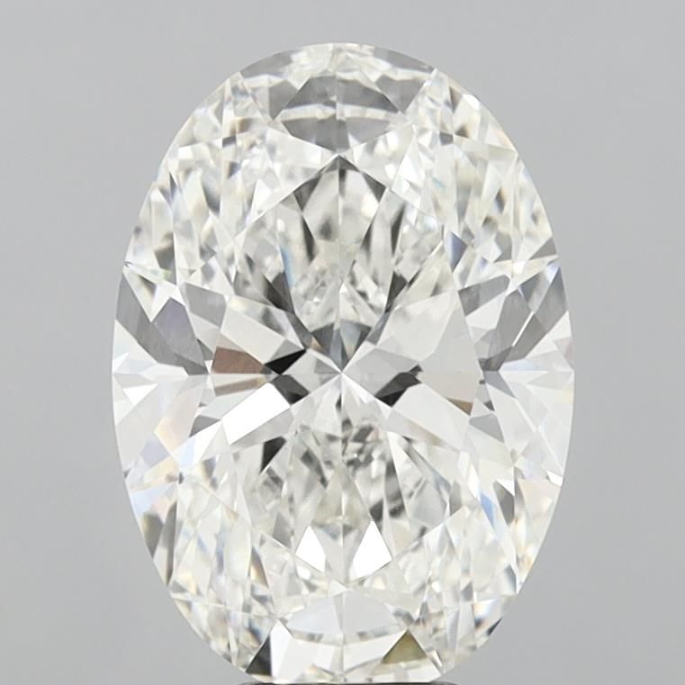 7.01 ct. oval Lab Grown Diamond front image