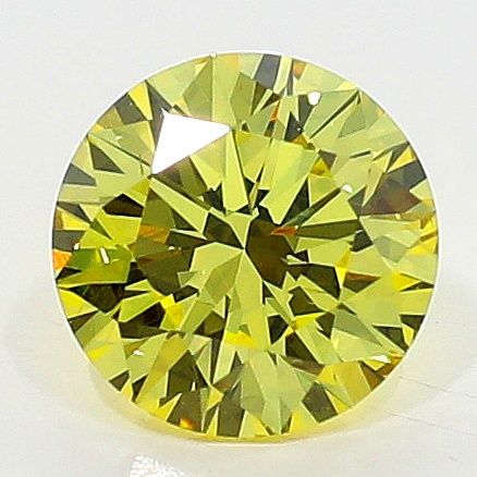 Diament 0.39 ct Fancy Intense Yellow/SI1