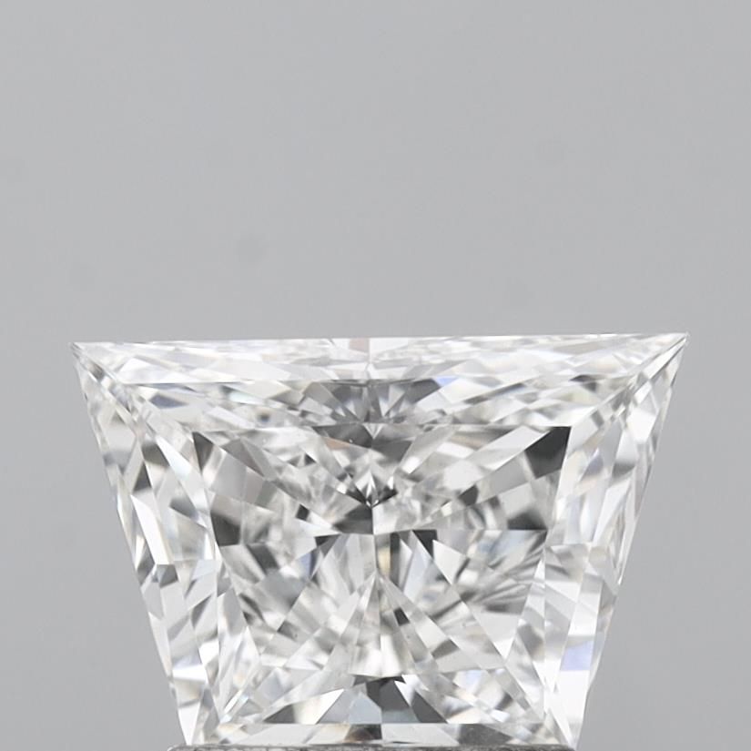 1.59 ct lab-grown Trapezoid Diamond