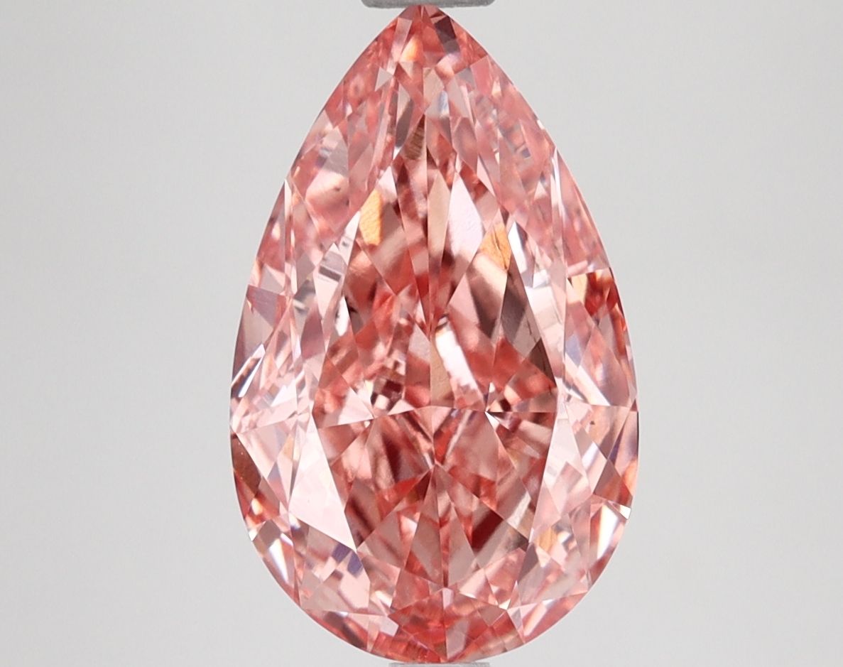 3.13 ct. pear Lab Grown Diamond front image