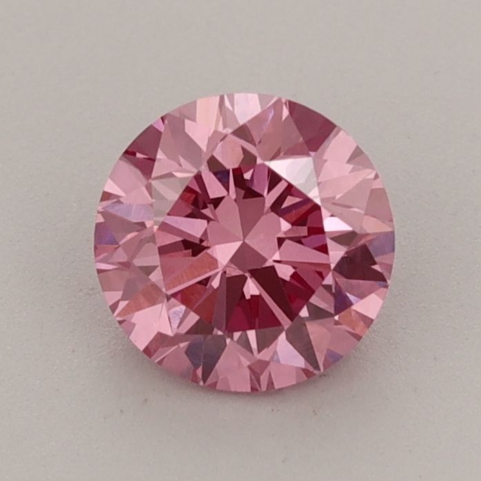 0.89 CT Fancy Vivid Pink ROUND