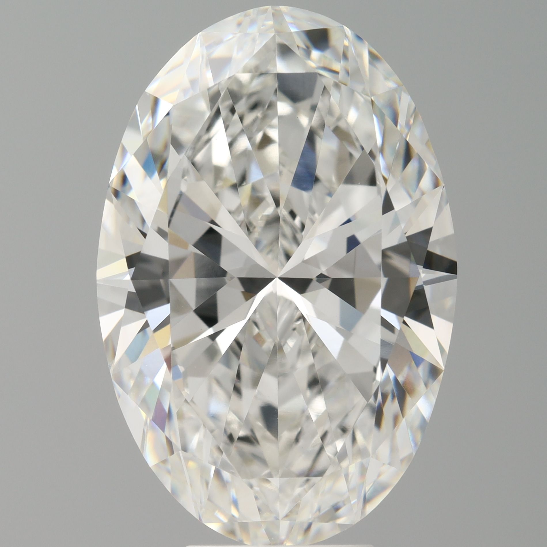 8.03 ct. oval Lab Grown Diamond front image