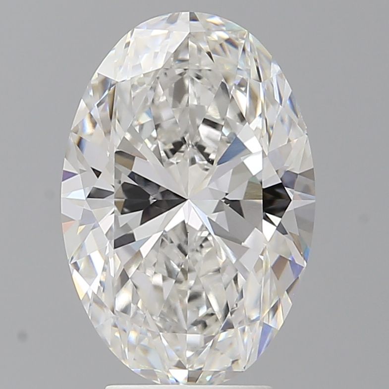 4.52 ct. oval Lab Grown Diamond front image
