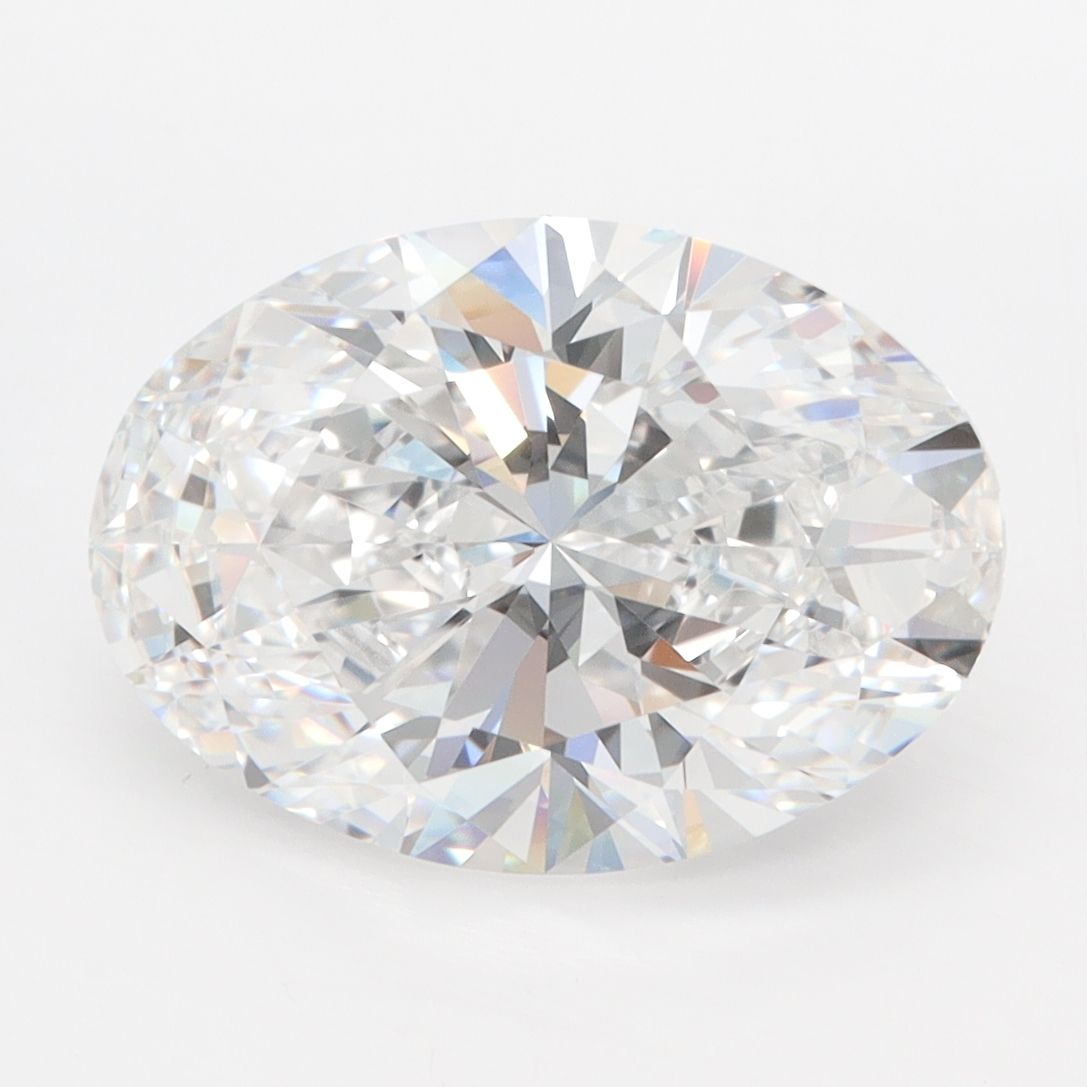 4.09 ct. oval Lab Grown Diamond front image