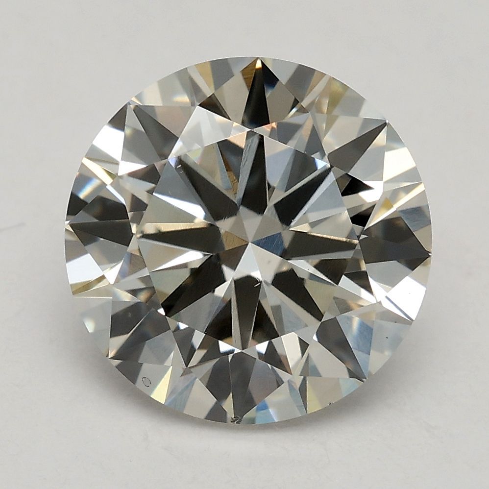 2.70 ct. round Lab Grown Diamond front image