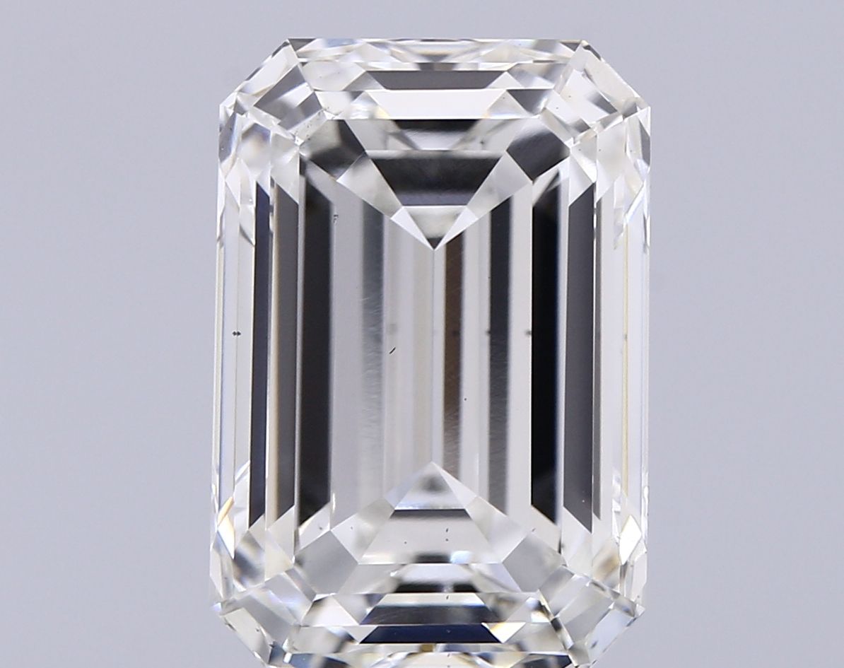 8.05 ct. emerald Lab Grown Diamond front image